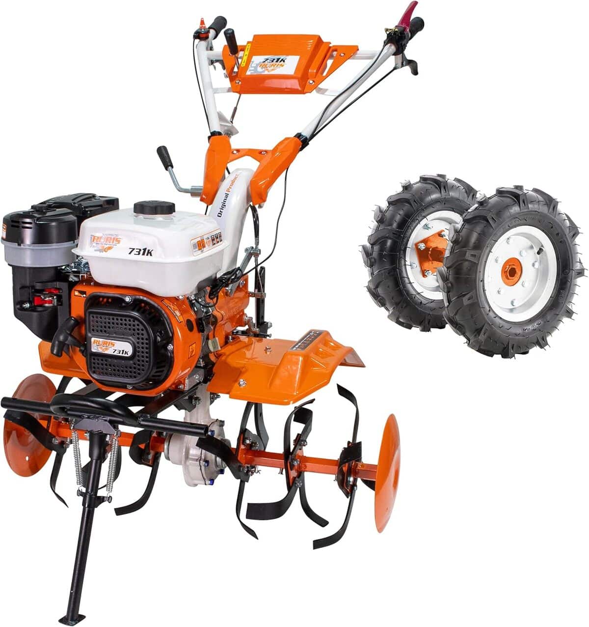 Test : ruris 731FR, motoculteur pro au moteur 8, 5 CV