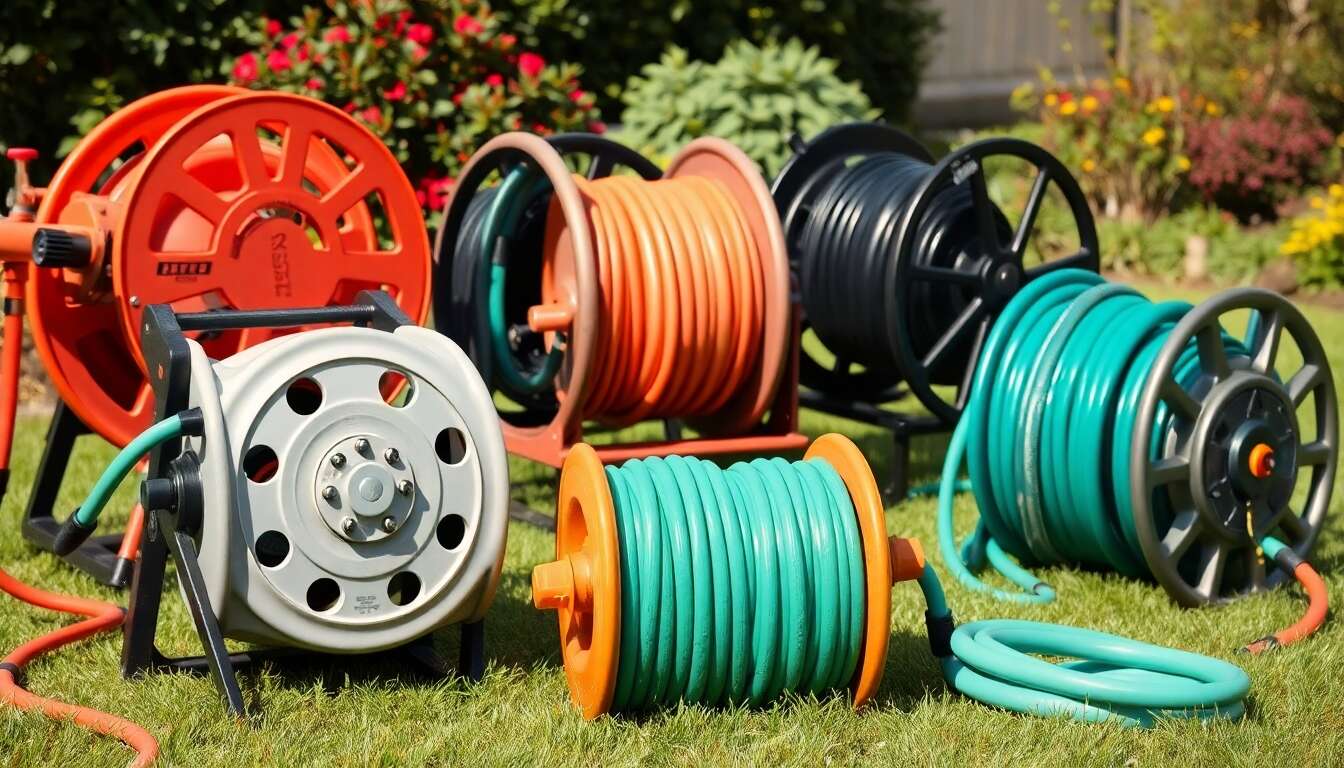 Explorer les diff&eacute;rents types d'enrouleurs de tuyau