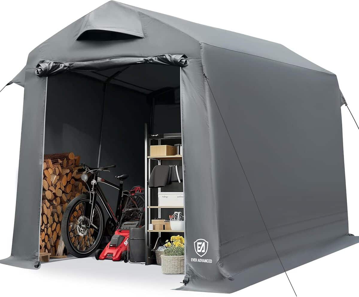 Test : abri de jardin Ever Advanced 9.8m³ étanche, gris