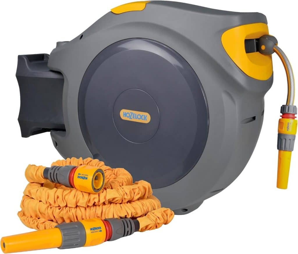 Test de la bobine automatique Hozelock 40 m