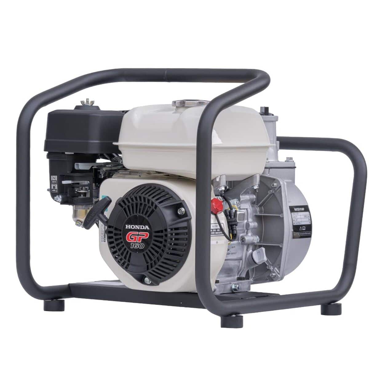 Test de la pompe à eau sale Waspper WP20D-H avec moteur Honda GP160