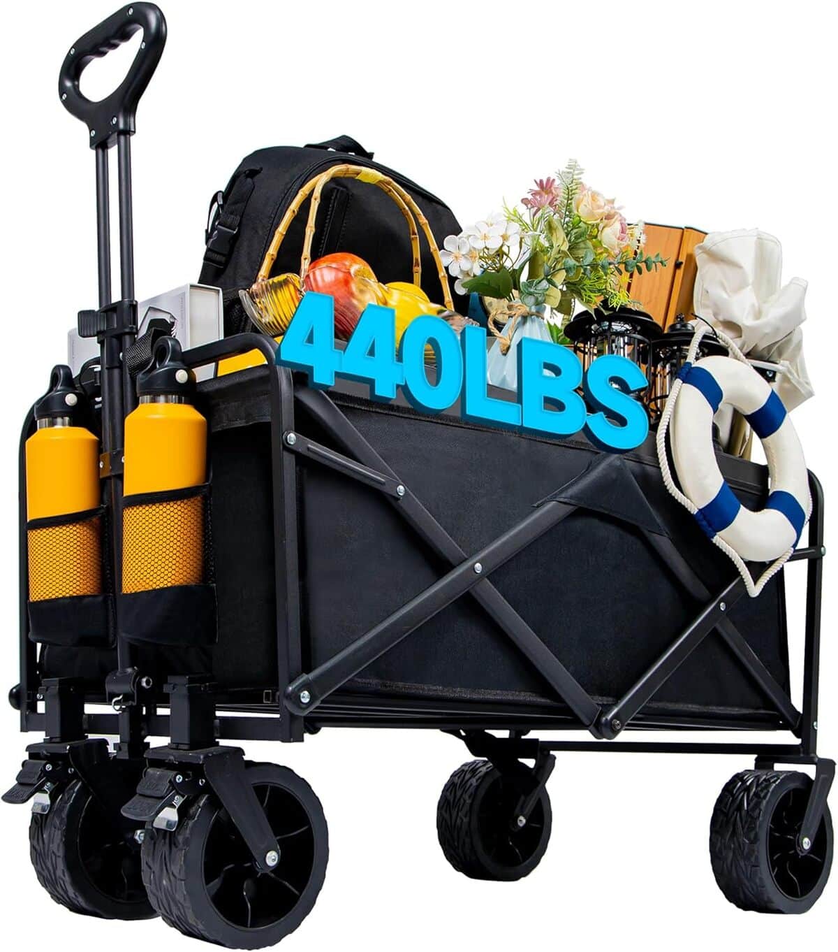 Test du chariot pliable welsteepse : un indispensable robuste