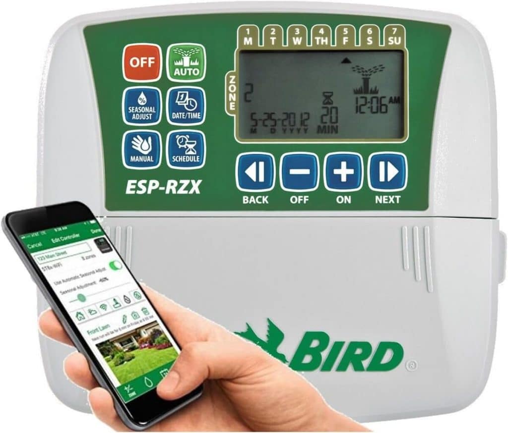 Test du programmateur d'arrosage intérieur Rain Bird RZX6I