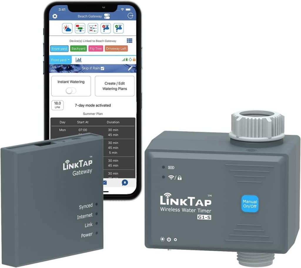 Test : programmateur d'arrosage intelligent LinkTap G1S