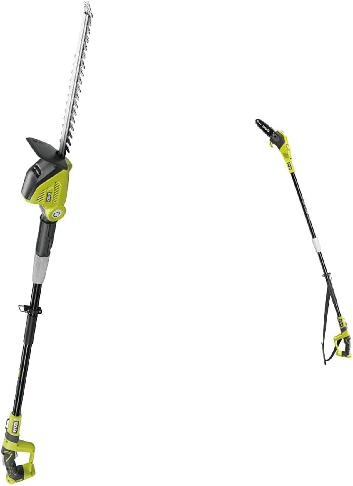 Test : ryobi One+ 18V opt1845 pole, taille-haies & élagueur