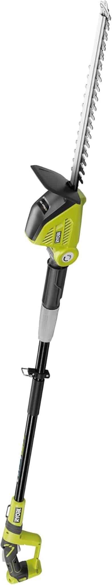 Test : taille-haie sur perche Ryobi OPT1845, performance sans fil