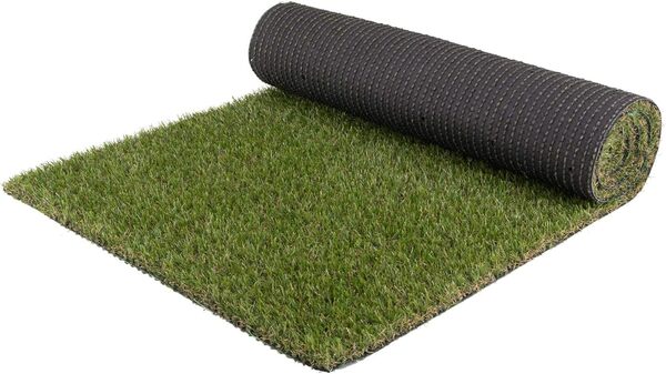Primaflor Tapis en pelouse artificielle - FRANCIS, 4,00m x 0,50m, 22 mm de hauteur, résistant aux UV, perméable à l'eau, revêtement extérieur, gazon artificiel pour terrasse et balcon