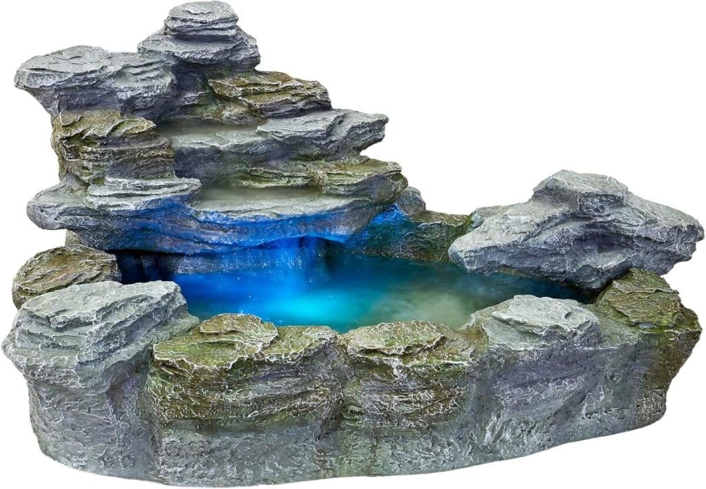 Test de la fontaine de jardin Olymp XXL de Stilista : magnifique et mystique