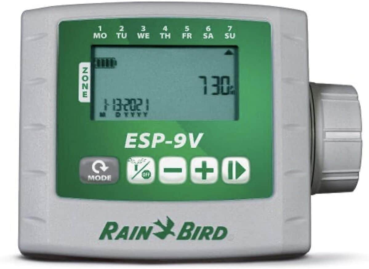 Test du contrôleur d'arrosage Rain Bird ESP-9V, 4 stations