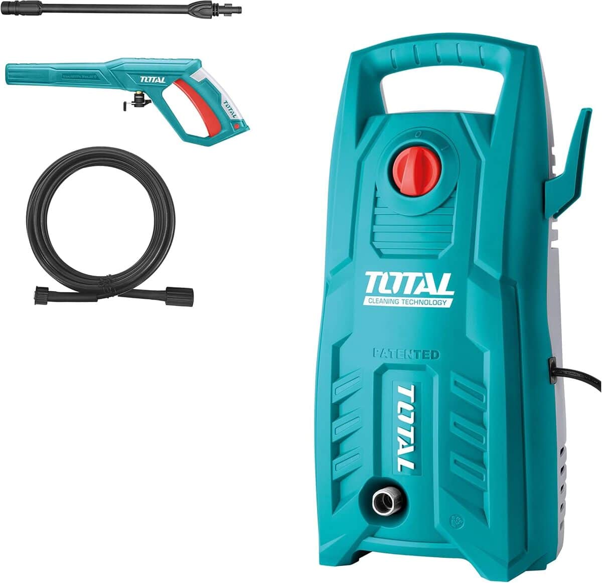 Test du nettoyeur haute pression Total sans fil 40 V deux batteries 80 bar
