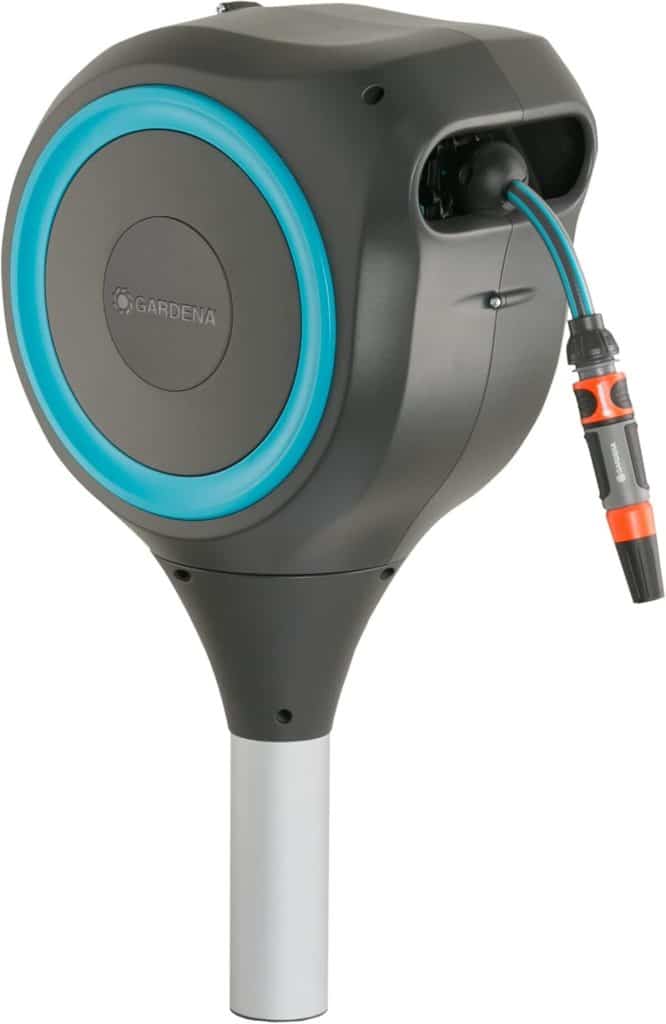 Test : gardena RollUp S 15 m – Coffre à tuyau pivotant