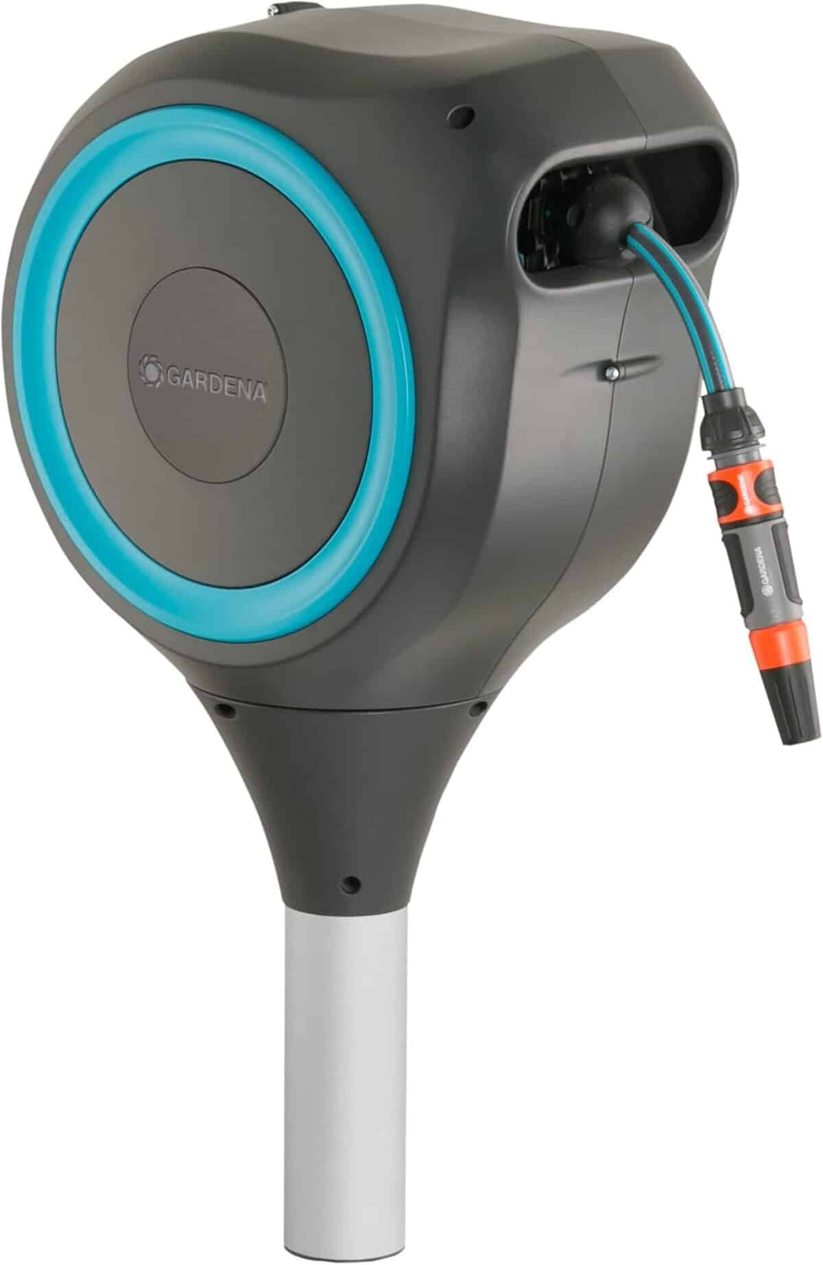 Test : gardena RollUp S 15 m – Coffre à tuyau pivotant