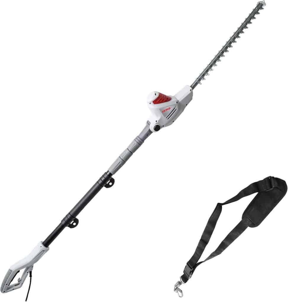 Test : taille-haie télescopique Ikra ITHS 600, 600W