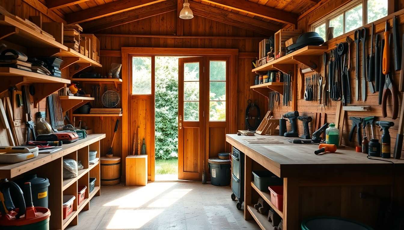 Am&eacute;nager un coin bricolage pratique