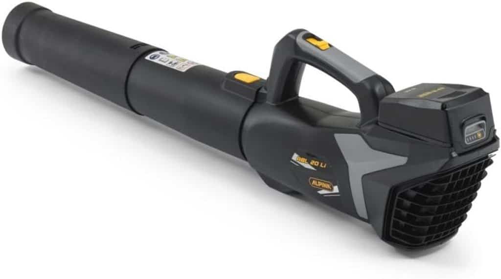 Test : alpina ABL 20 Li Kit, souffleur à batterie pour jardin propre