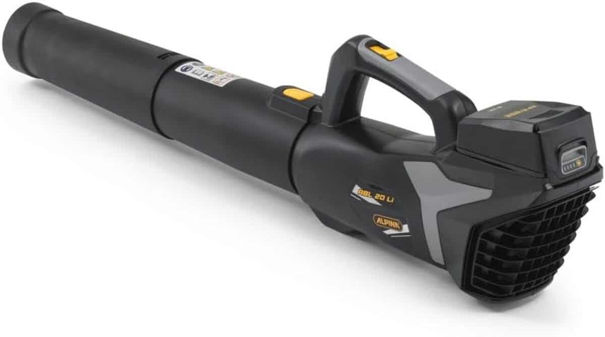 Test : alpina ABL 20 Li Kit, souffleur à batterie pour jardin propre