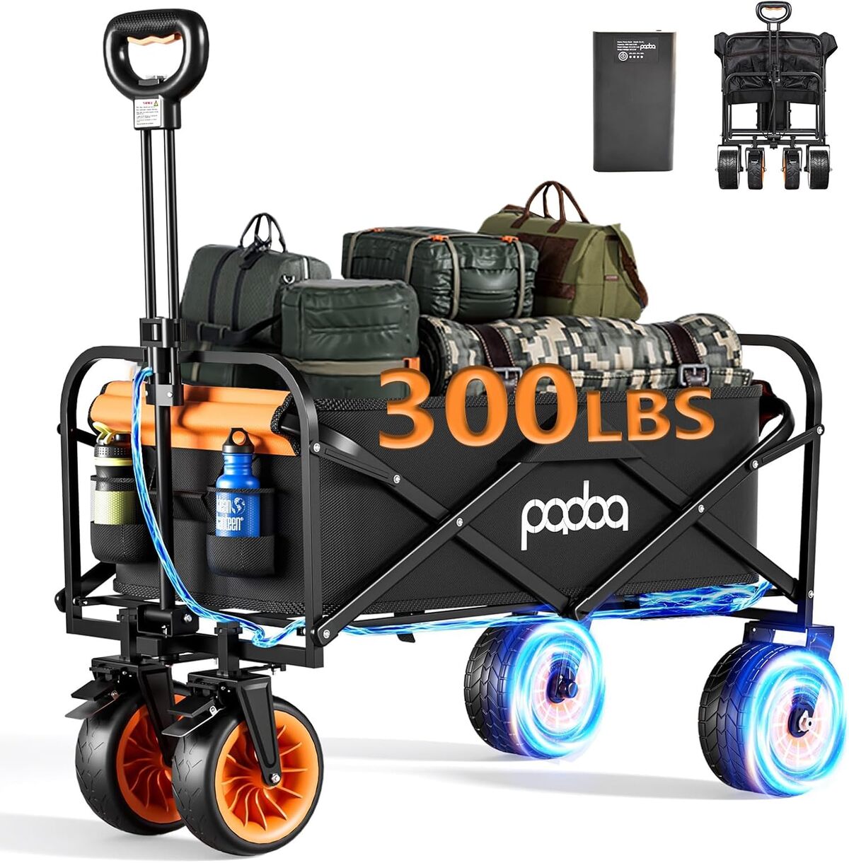 Test chariot de jardin électrique 136 kg : l'assistant tout-terrain