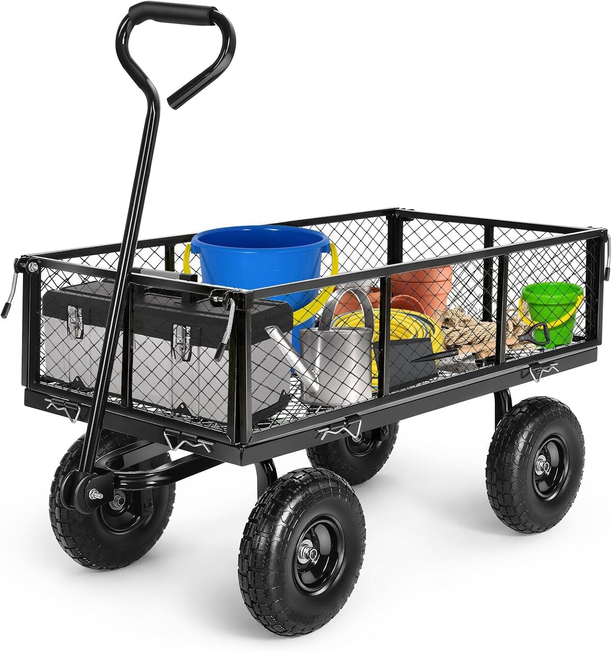 Test : chariot de jardin Homdox MAX, robustesse et praticité