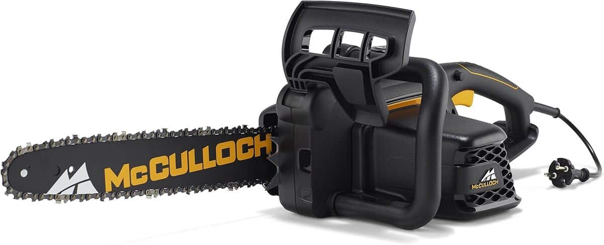 Test de la tronçonneuse électrique McCulloch CSE 1935 S, puissance 1900 W