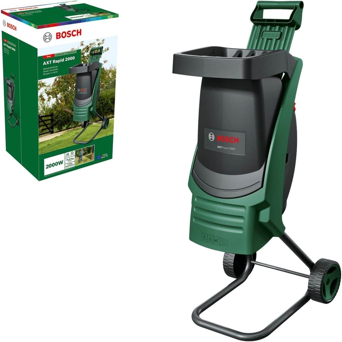 Test du broyeur de végétaux Bosch AXT Rapid 2025 : puissance au rendez-vous