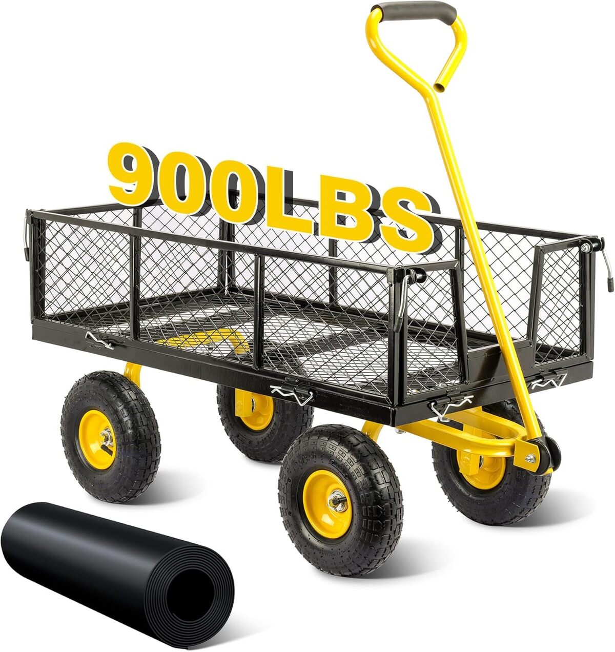 Test du chariot de jardin Steelus 408, 2 kg : robuste et polyvalent