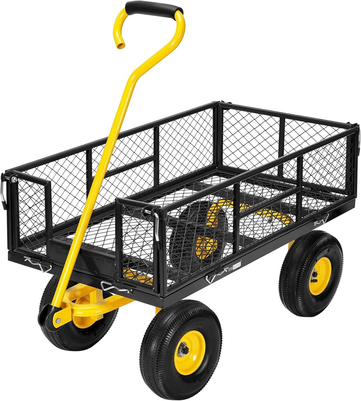 Test du chariot de jardin Vivohome 400kg avec côtés amovibles