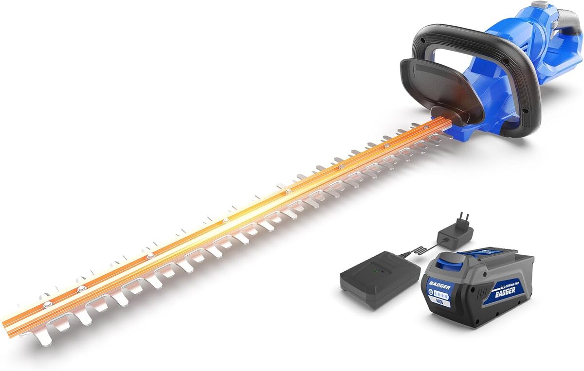 Test du taille-haie sans fil Wild Badger Power 40 V : performance et autonomie