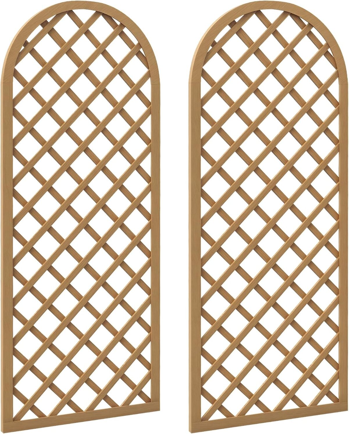 Test du treillis en bois Outsunny : lot de 2 panneaux arc pour plantes grimpantes