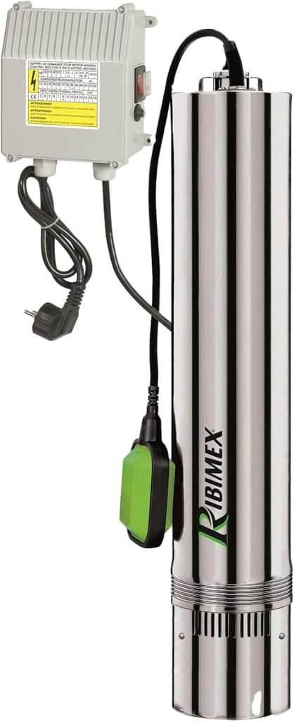 Test pompe Ribiland 07366 : performance et puissance à 750 W