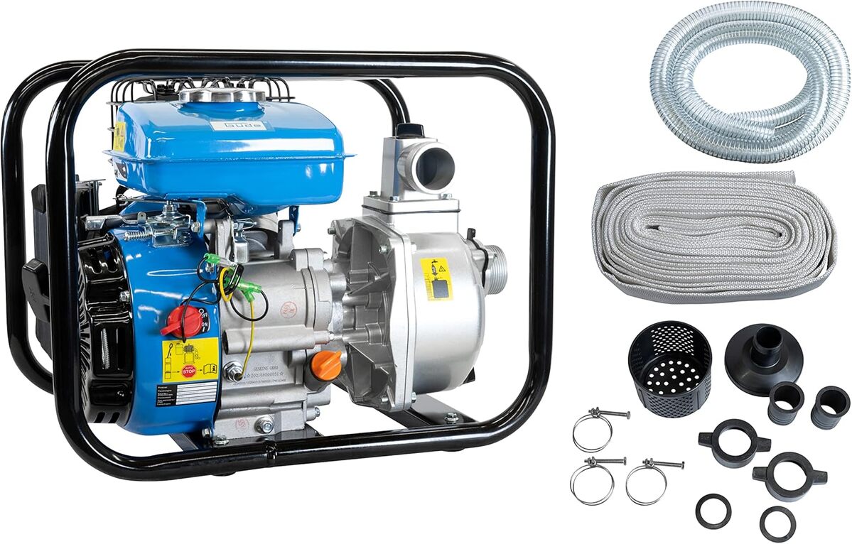 Test de la motopompe Güde GMP 15.22 : moteur puissant et haut débit