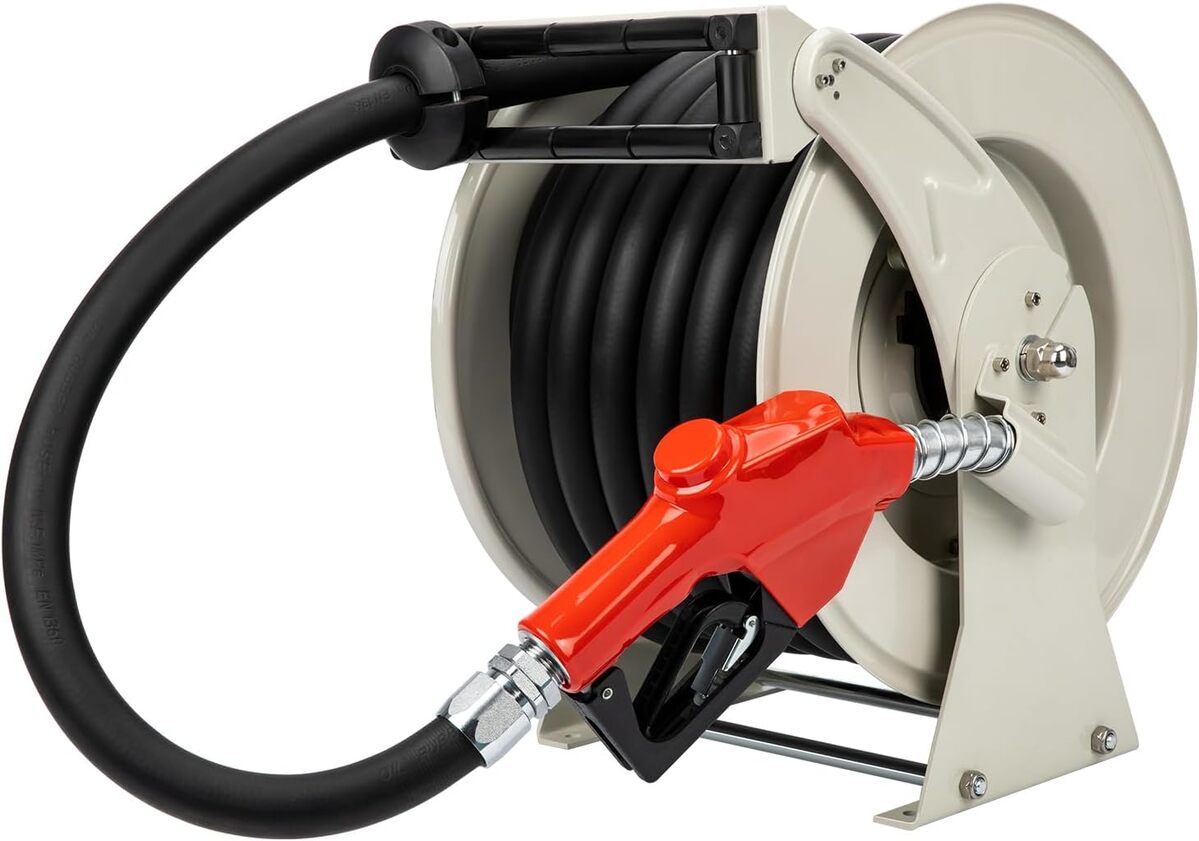 Test de l'enrouleur de tuyau diesel automatique 300 PSI rotation