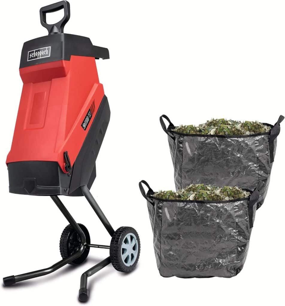 Test du broyeur de jardin électrique Scheppach GS55 : puissance et efficacité