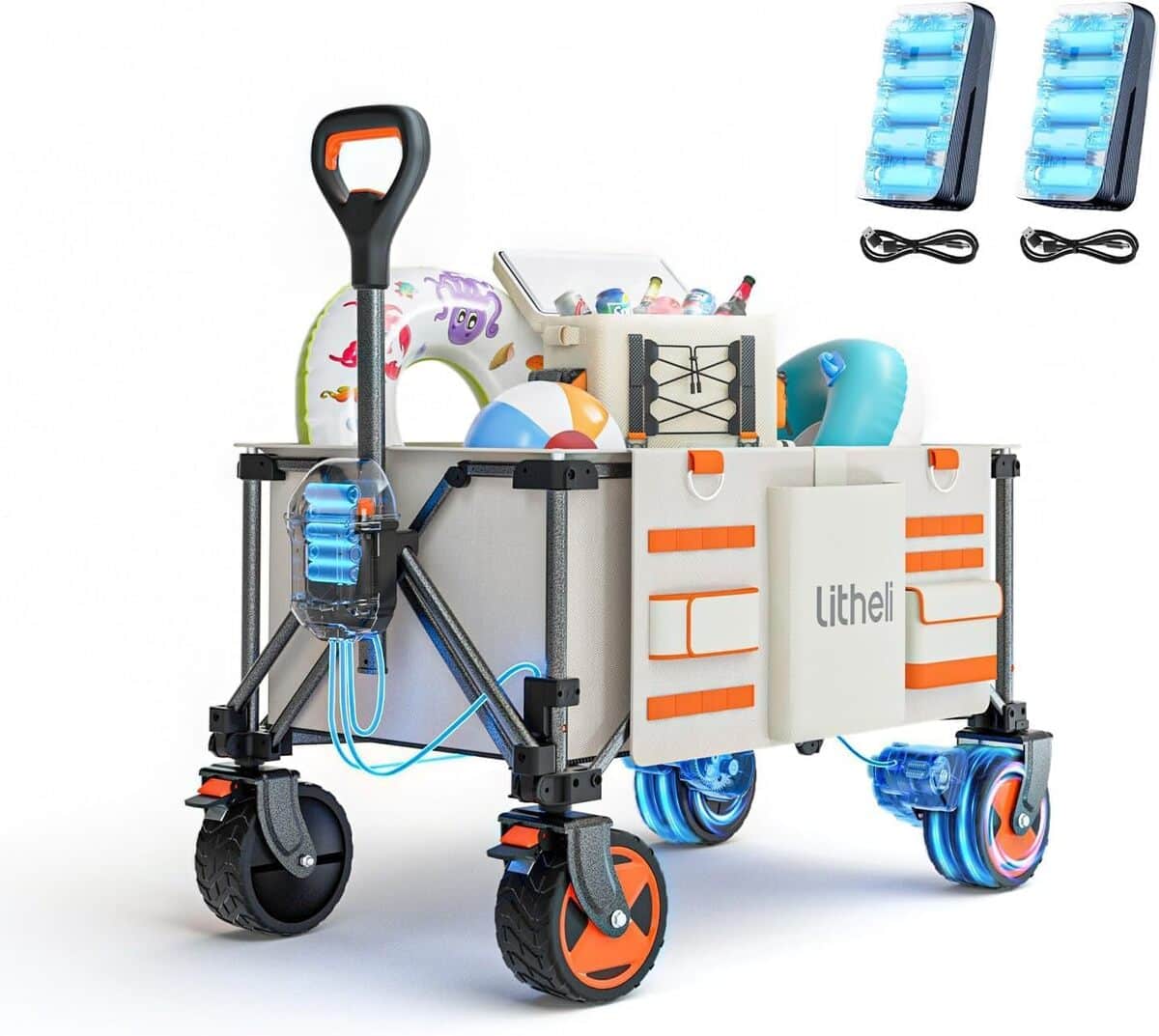 Test du chariot électrique pliable Litheli : puissance et polyvalence