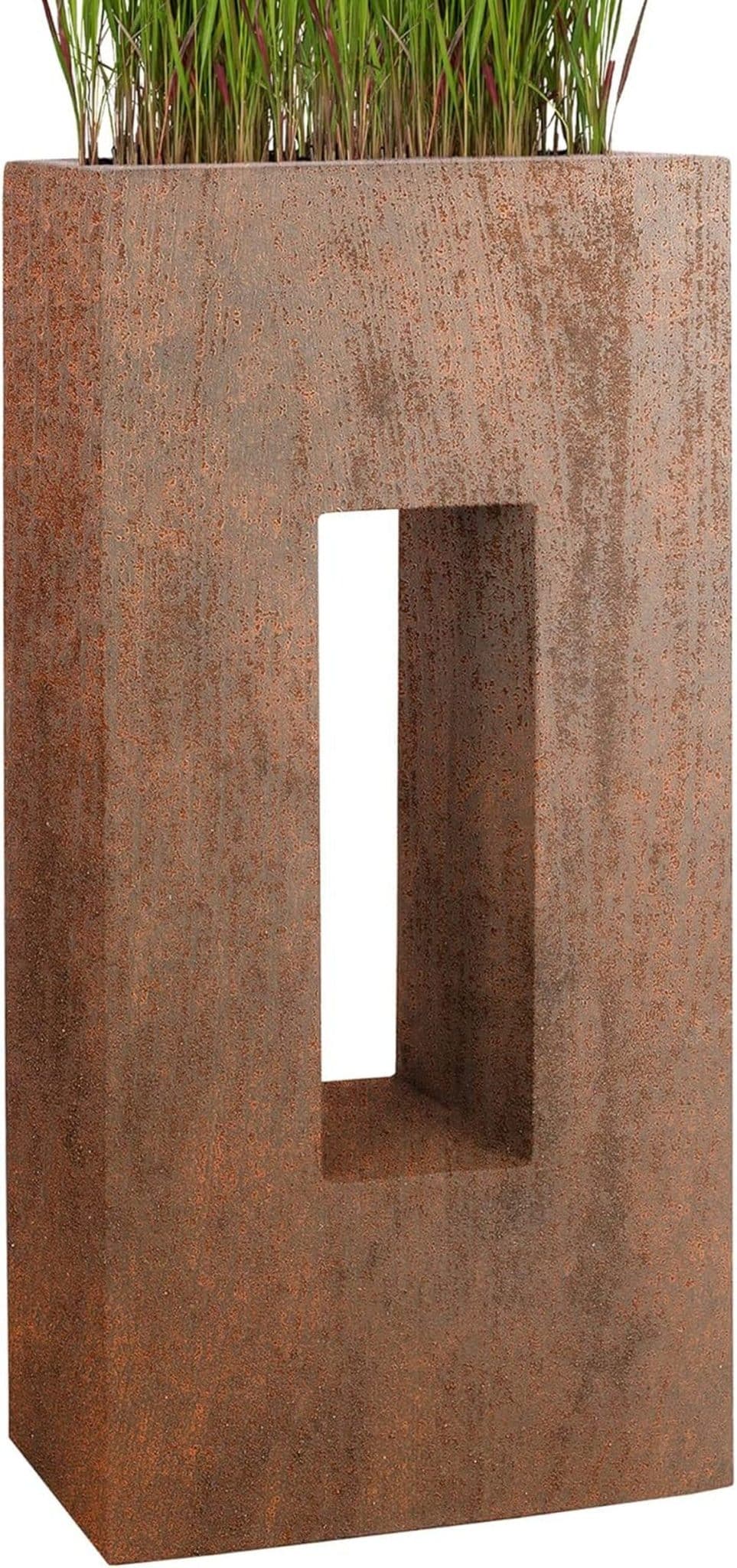 Test du pot Pflanzwerk Vista : robustesse et élégance rouille