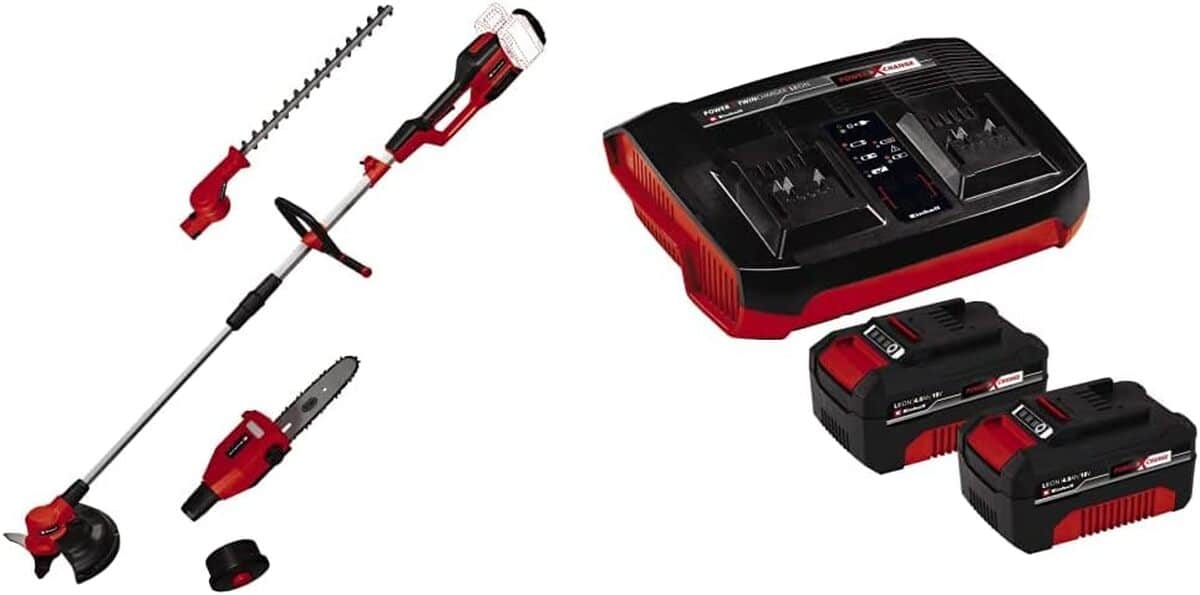 Test : einhell GE-LM 36/4in1, outil multifonctions sans fil puissant