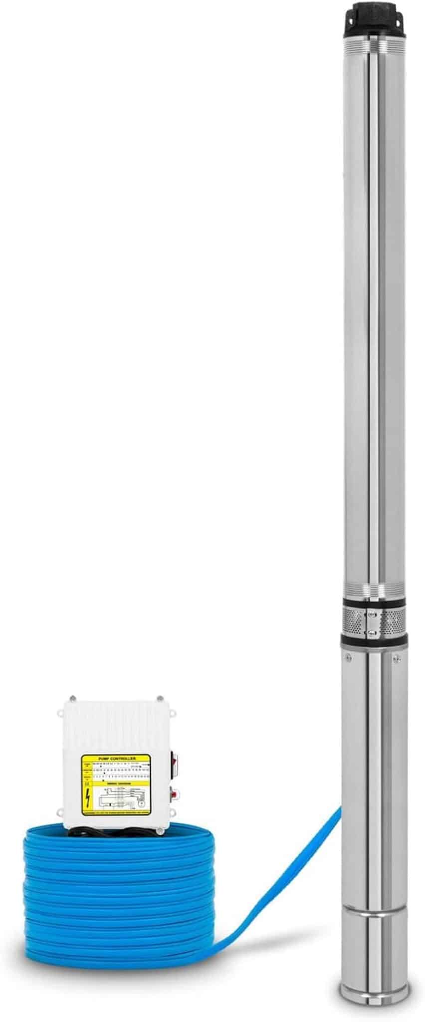 Test : pompe de puits profond EBERTH 2200W, submersible et performante