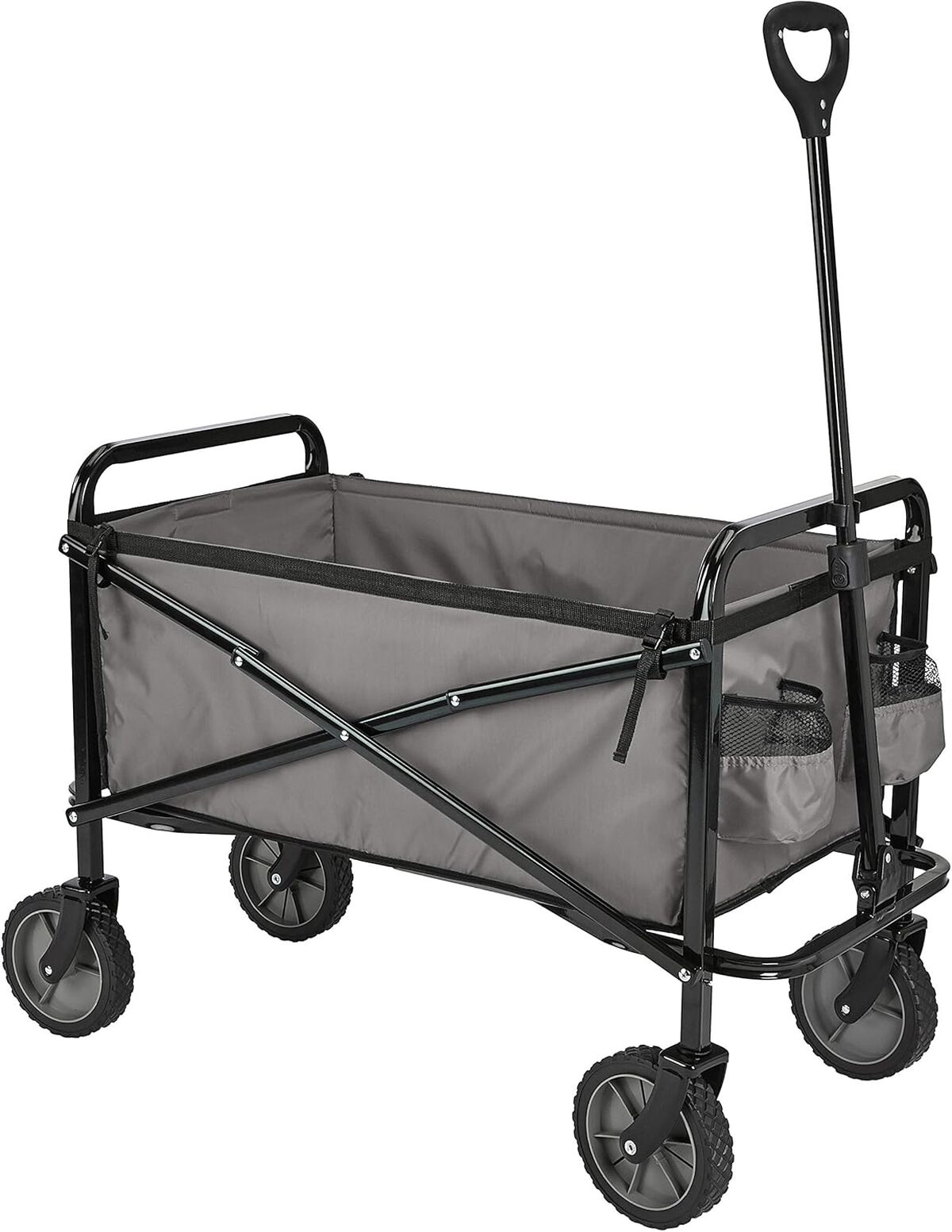 Test : chariot pliable Amazon Basics pour jardinage