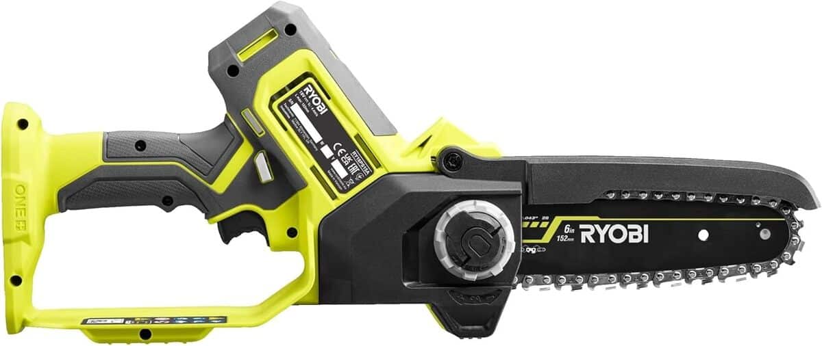 Test de la scie d'élagage Ryobi RY18PS15A-0 18V ONE+