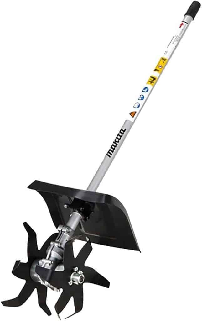 Test du cultivateur de fixation Makita 195711–1 bleu