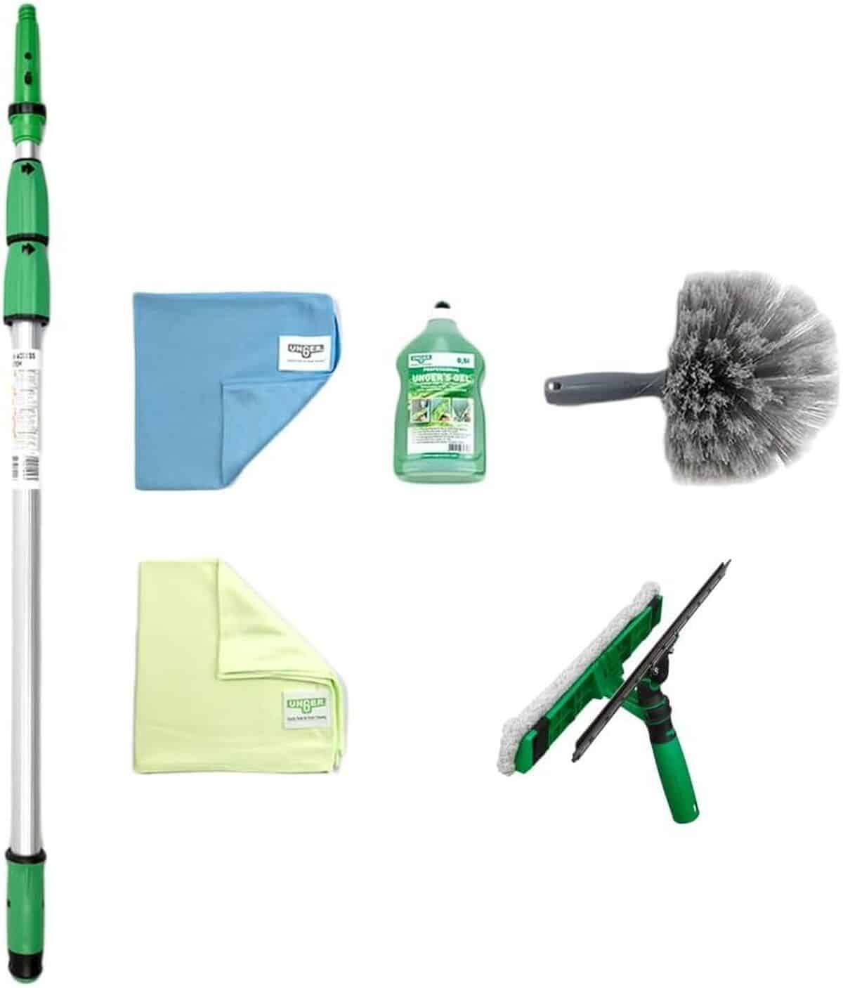 Test du kit de nettoyage jardin d'hiver Unger AK130