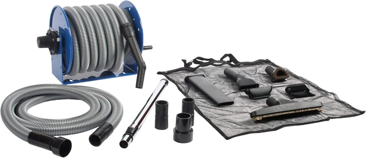Test du moulinet industriel avec tuyau de 9, 1 m pour aspirateur