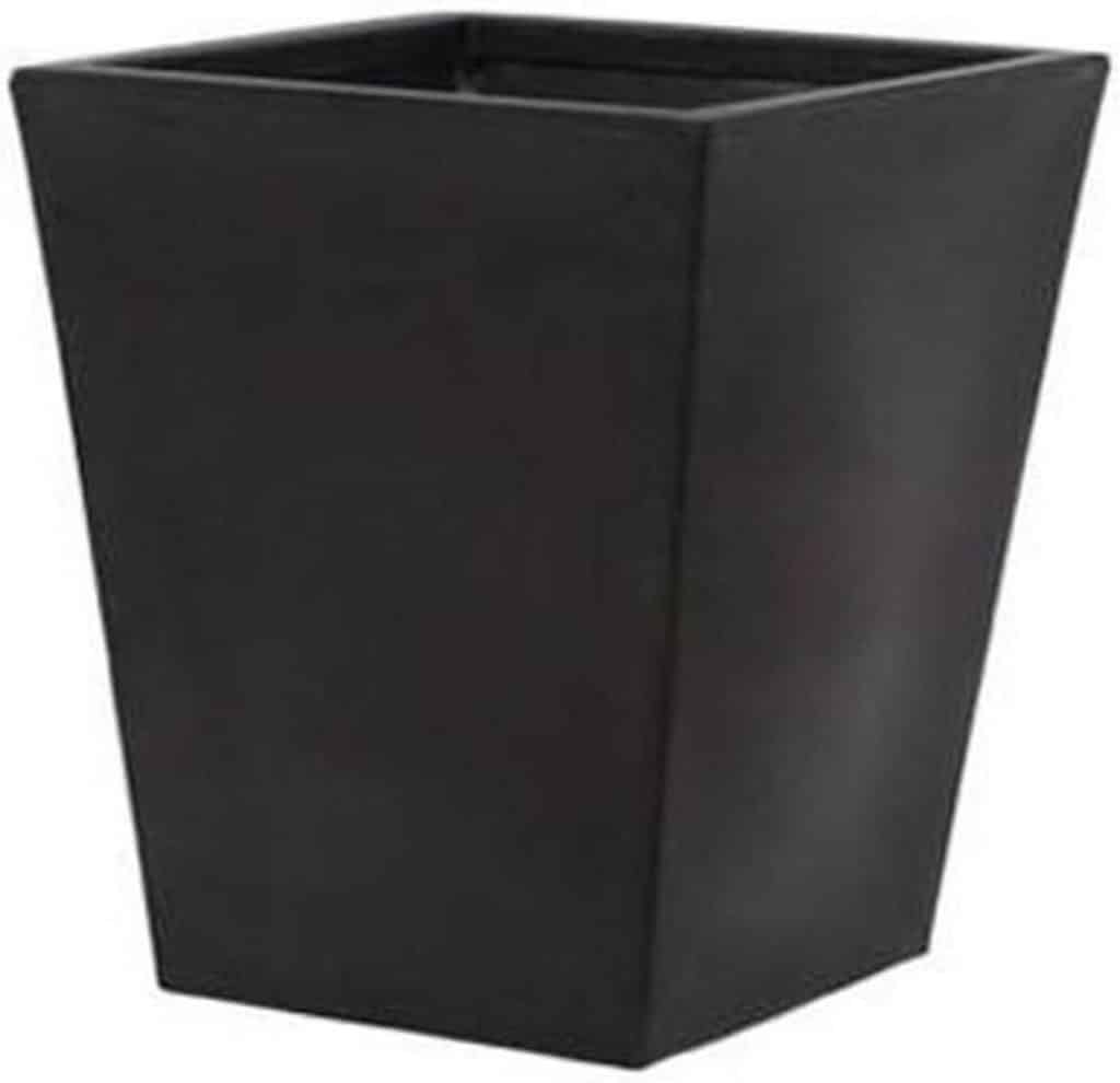 Test du pot de fleurs carré Tusco Ct22bk cosmo, noir 55, 9 cm