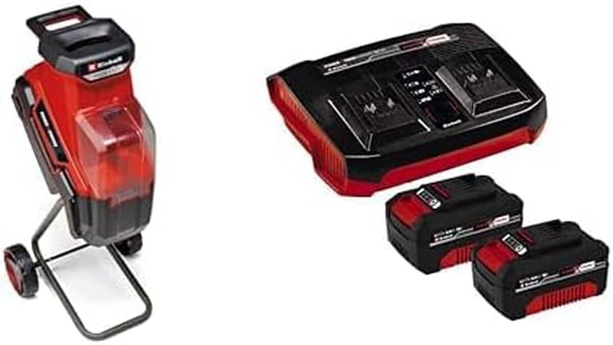 Test Einhell REDAXXO 36/25 : broyeur végétaux sans fil 36V