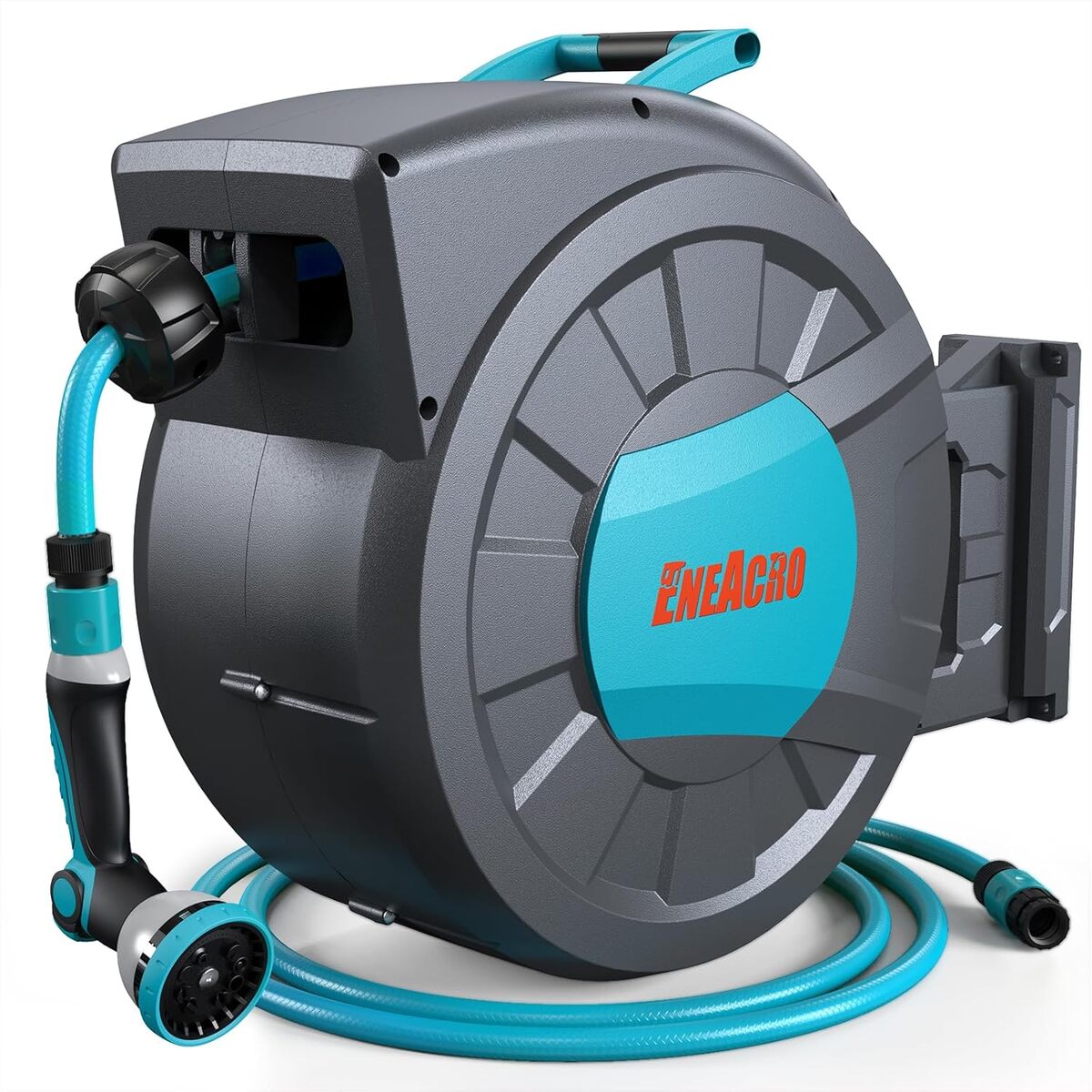 Test : enrouleur automatique ENEACRO 35+2 m pivotant