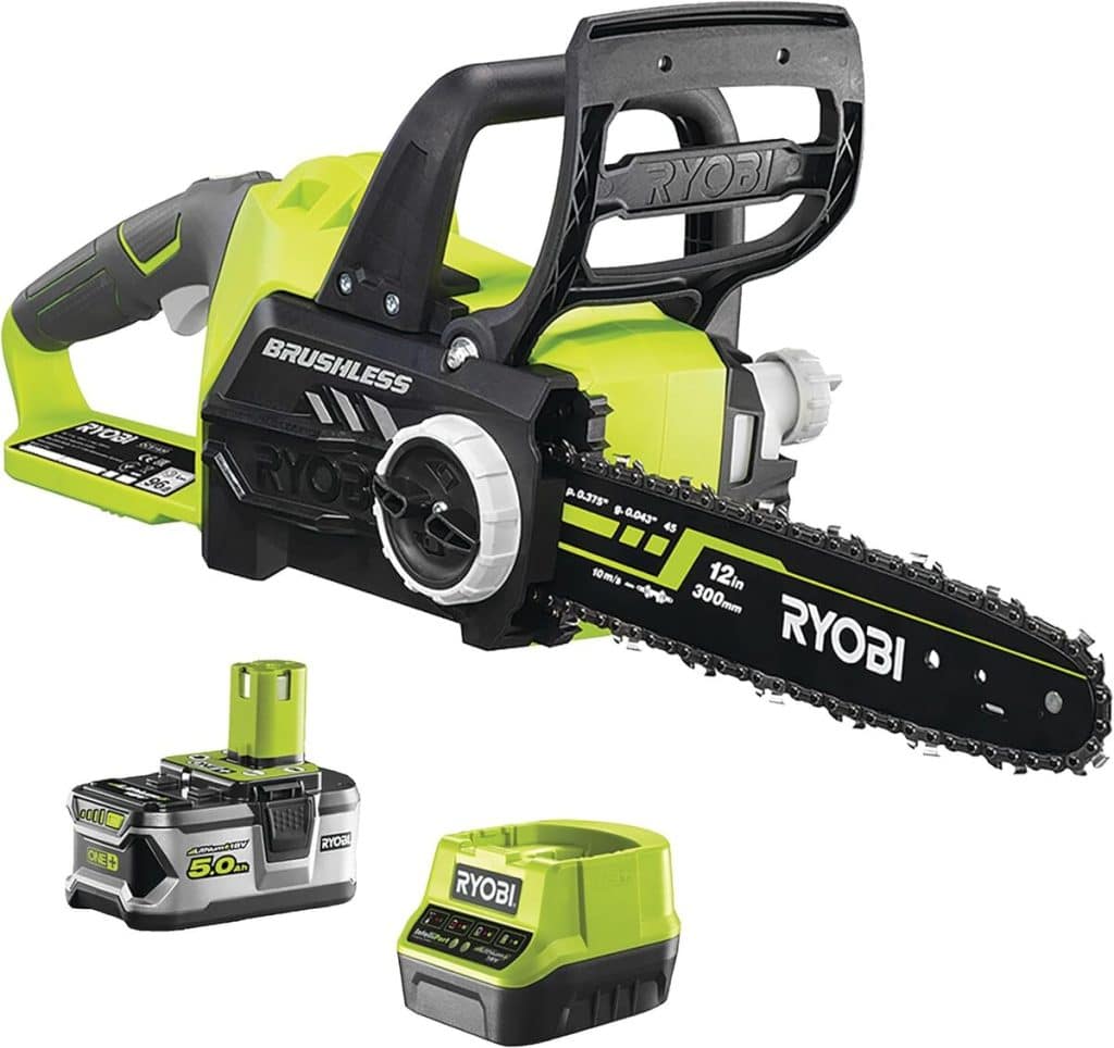 Test Ryobi tronçonneuse Brushless 18V ONE+ 30cm