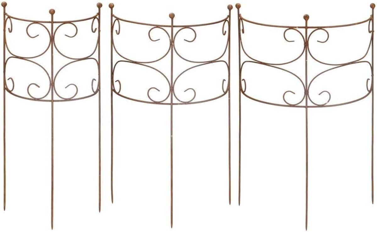 Test : treillis en métal ecosoul pour plantes grimpantes, lot de 3 tailles différentes