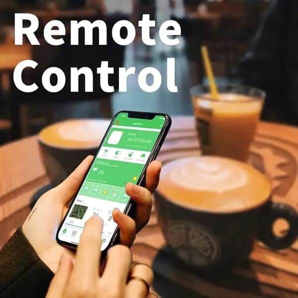 Netro Contrôleur d'arroseur intelligent Spark, WiFi, fonction météo, accès à distance (8 zones)