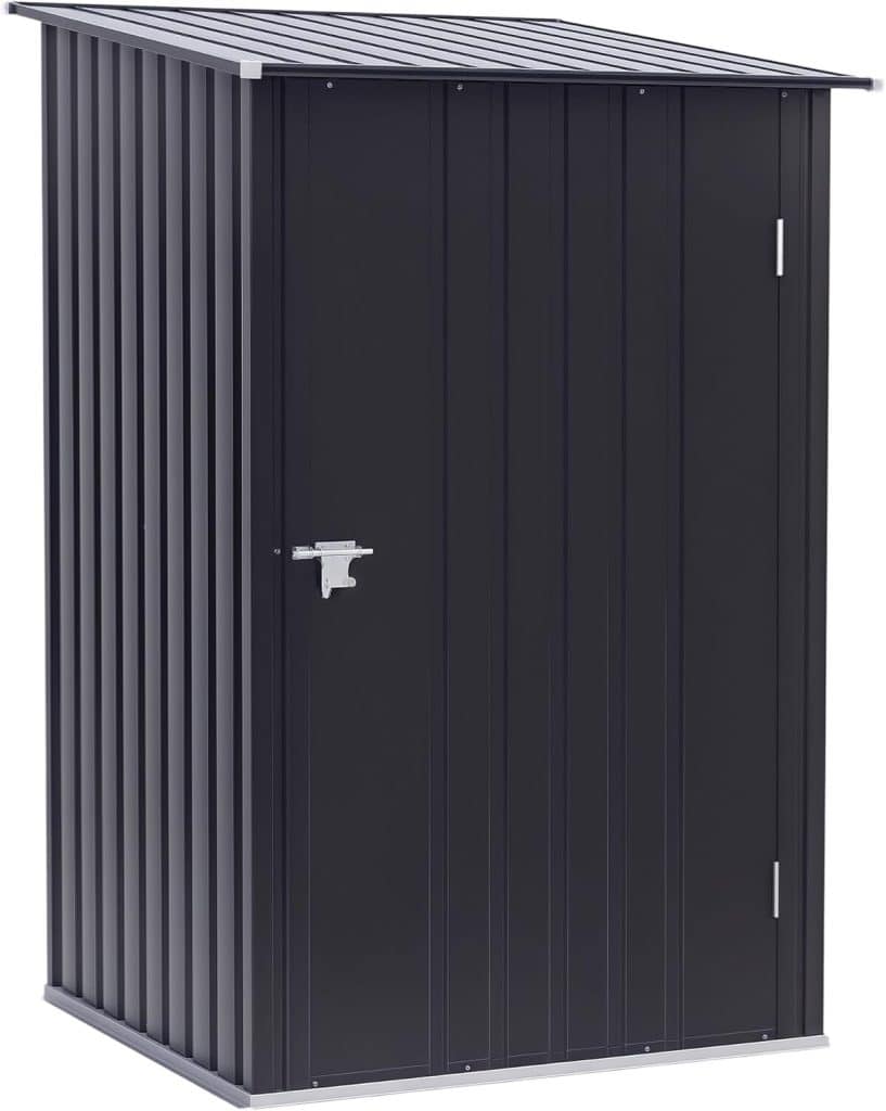 Test : abri de jardin Outsunny 1m², tôle d'acier ondulée