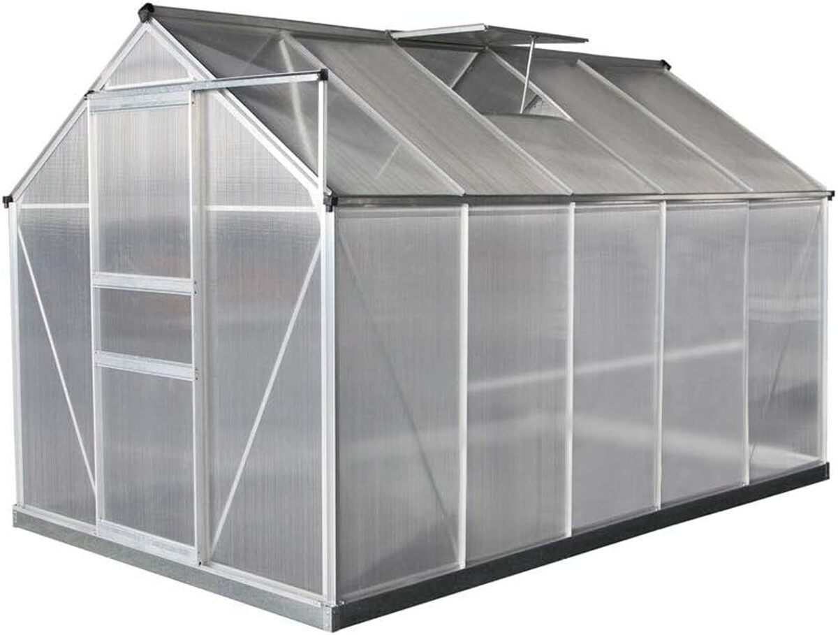 Test de la serre Westmann en aluminium 5, 93 m²