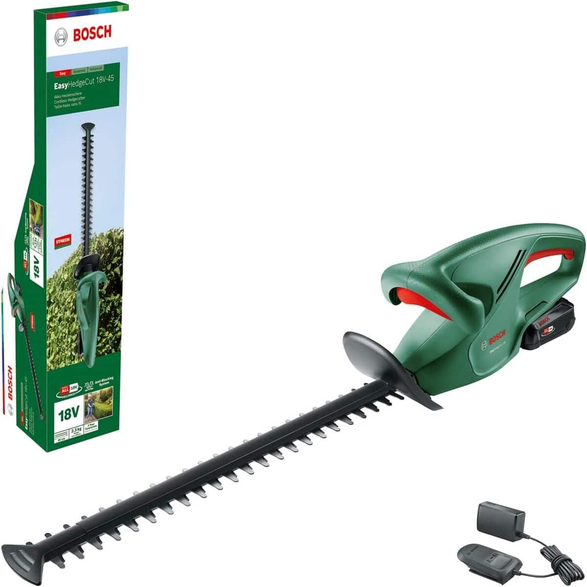 Test de l'élagueuse Bosch EasyHedgeCut 18-45